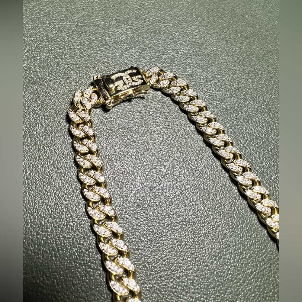 ✨Gold Gods Micro Diamond 18K Cuban Link Gold Plated Chain